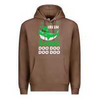 Chestnut Irish Shark Doo Doo Doo Saint Patricks Day Premium Hoodie - Bettercallsaul