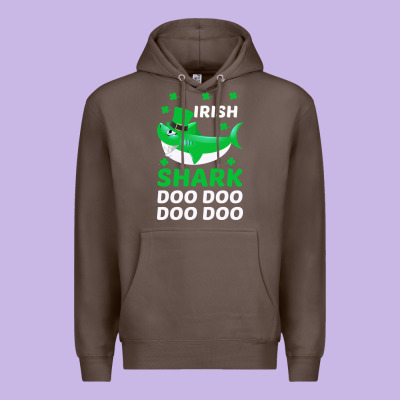 Irish Shark Doo Doo Doo Saint Patricks Day Premium Hoodie Designed By Bettercallsaul