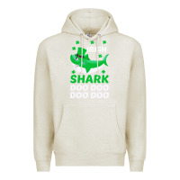 Oatmeal Heather Irish Shark Doo Doo Doo Saint Patricks Day Premium Hoodie - Bettercallsaul