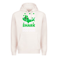 Pale Pink Irish Shark Doo Doo Doo Saint Patricks Day Premium Hoodie - Bettercallsaul