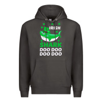Smoke Irish Shark Doo Doo Doo Saint Patricks Day Premium Hoodie - Bettercallsaul