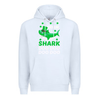 White Irish Shark Doo Doo Doo Saint Patricks Day Premium Hoodie - Bettercallsaul