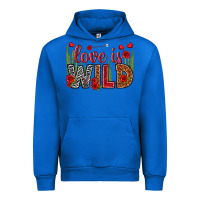 Cobalt Love is wild Valentine's Day Urban Hoodie - HowdyJamesFarm