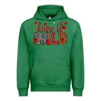 Emerald Love is wild Valentine's Day Urban Hoodie - HowdyJamesFarm