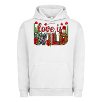 Pigment Lunar Rock Love is wild Valentine's Day Urban Hoodie - HowdyJamesFarm