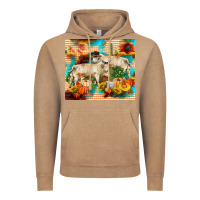 Vintage Coffee fall charolais bulls Vintage Hoodie - RanaPortraitStore