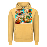 Vintage Mustard fall charolais bulls Vintage Hoodie - RanaPortraitStore