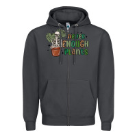 Smoke never enough plants Zipper Hoodie - MaliasSmallBusiness