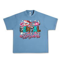 Pebble Blue dental assistant Urban Heavy Tee - AdoDesignShop
