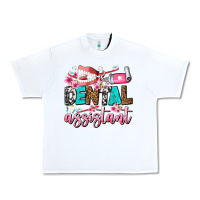 White dental assistant Urban Heavy Tee - AdoDesignShop