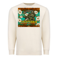 Sandshell louisiana alligator tumbler Premium Sweatshirt - BarkalooDesign