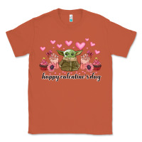 Copper happy valentines day yoda Classic Tee - CowhideDigitalArt
