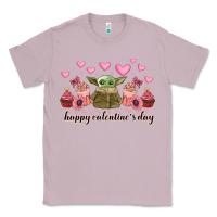 Lilac happy valentines day yoda Classic Tee - CowhideDigitalArt