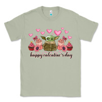 Matcha happy valentines day yoda Classic Tee - CowhideDigitalArt