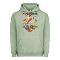Pigment Oil Green totally au some Urban Hoodie - CowGirlArtShop