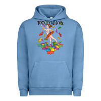 Pigment Pebble Blue totally au some Urban Hoodie - CowGirlArtShop