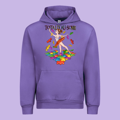 Totally Au Some Urban Hoodie Designed By Cowgirlartshop