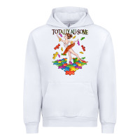 White totally au some Urban Hoodie - CowGirlArtShop