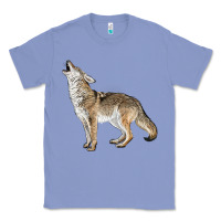 Colony Blue Howling Coyote Classic Tee - LillyAllenDesigns