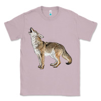 Lilac Howling Coyote Classic Tee - LillyAllenDesigns