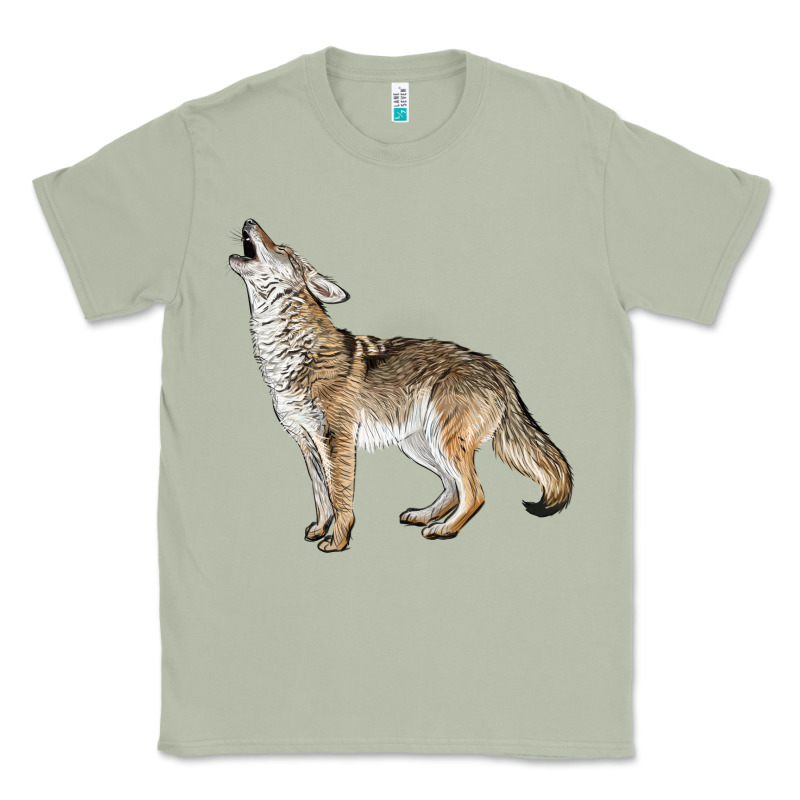 Howling Coyote Classic Tee by LillyAllenDesigns | Teevron