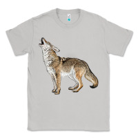 Moon Dust Howling Coyote Classic Tee - LillyAllenDesigns