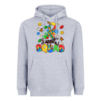 Heather Grey support squad Heavyweight Hoodie - Artiststas