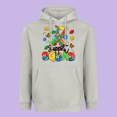 Support Squad Heavyweight Hoodie Designed By Artiststas