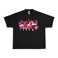 Black cancer ribbon with teeth Urban Heavy Tee - AdoDesignShop