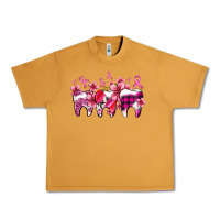 Peanut Butter cancer ribbon with teeth Urban Heavy Tee - AdoDesignShop