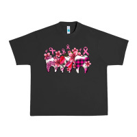 Pigment Black cancer ribbon with teeth Urban Heavy Tee - AdoDesignShop