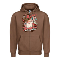 Chestnut western howdy christmas Zipper Hoodie - MaliasSmallBusiness
