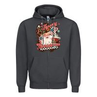 Smoke western howdy christmas Zipper Hoodie - MaliasSmallBusiness
