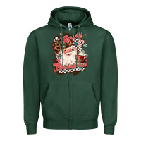 Sports Green western howdy christmas Zipper Hoodie - MaliasSmallBusiness