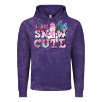 Cloud Purple i am snow cute Vintage Hoodie - AdoDesignShop