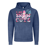 Vintage Denim i am snow cute Vintage Hoodie - AdoDesignShop