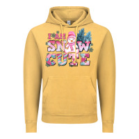 Vintage Mustard i am snow cute Vintage Hoodie - AdoDesignShop