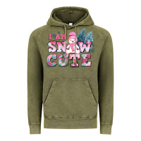 Vintage Olive i am snow cute Vintage Hoodie - AdoDesignShop