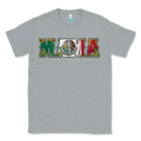 Heather Grey mexican flag mama Classic Tee - Jasminsmagicworld