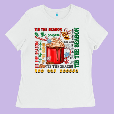 Tis The Season Ladies Tee Designed By Zillion Design Studio