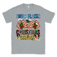 Heather Grey snow flakes christmas cakes ado Classic Tee - AdoDesignShop