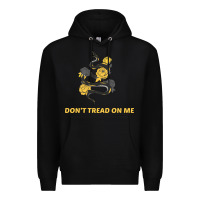Black Don't Tread On Me Premium Hoodie - Bettercallsaul