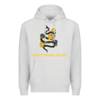 Dove Grey Don't Tread On Me Premium Hoodie - Bettercallsaul