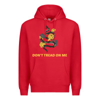 Red Don't Tread On Me Premium Hoodie - Bettercallsaul