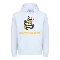 White Don't Tread On Me Premium Hoodie - Bettercallsaul