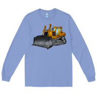 Colony Blue Bulldozer Long Sleeve Tee - LillyAllenDesigns