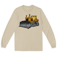 Mushroom Bulldozer Long Sleeve Tee - LillyAllenDesigns