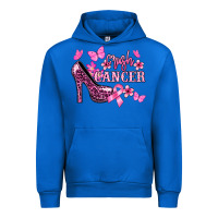 Cobalt Crush Cancer with high heels Cancer Awareness Urban Hoodie - HowdyJamesFarm