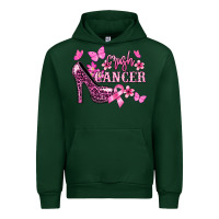 Forest Green Crush Cancer with high heels Cancer Awareness Urban Hoodie - HowdyJamesFarm