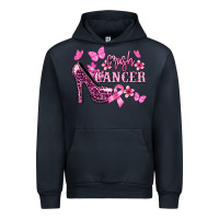 Navy Crush Cancer with high heels Cancer Awareness Urban Hoodie - HowdyJamesFarm